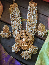Premium Quality Pearl Krishna Pendant Short Neckpiece-G184